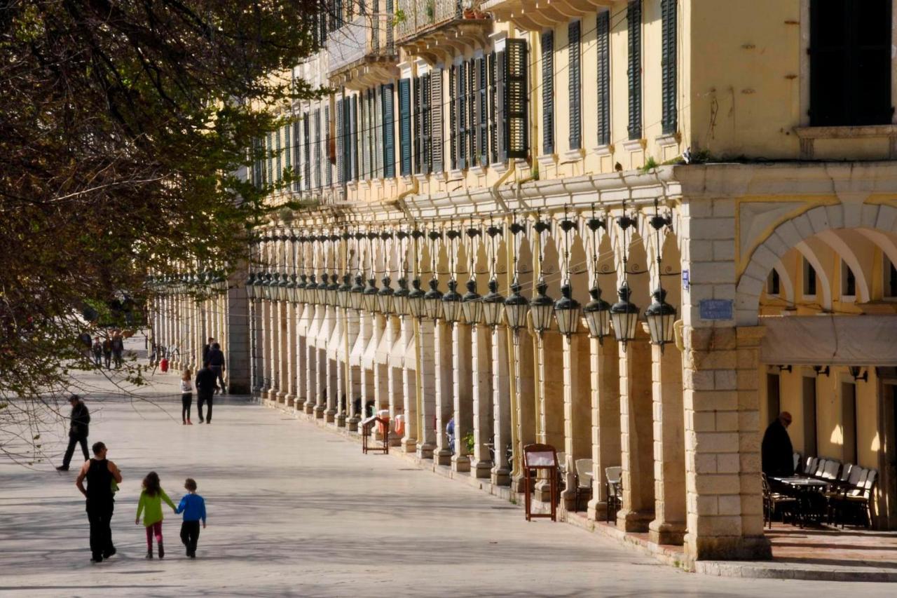 Palazzo Luxury Suite - View To Liston Square & Old Fortress Of Corfu Old Town Экстерьер фото