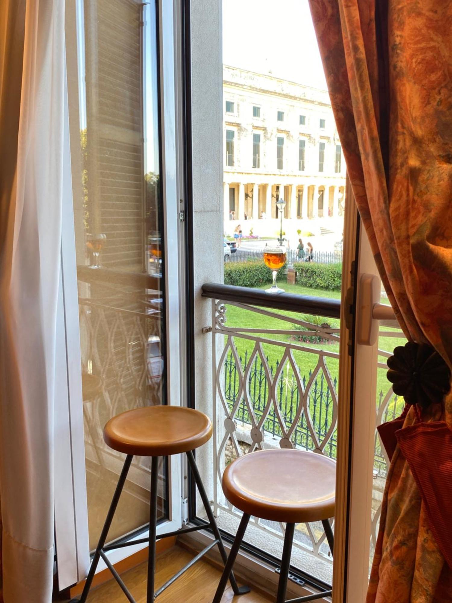 Palazzo Luxury Suite - View To Liston Square & Old Fortress Of Corfu Old Town Экстерьер фото