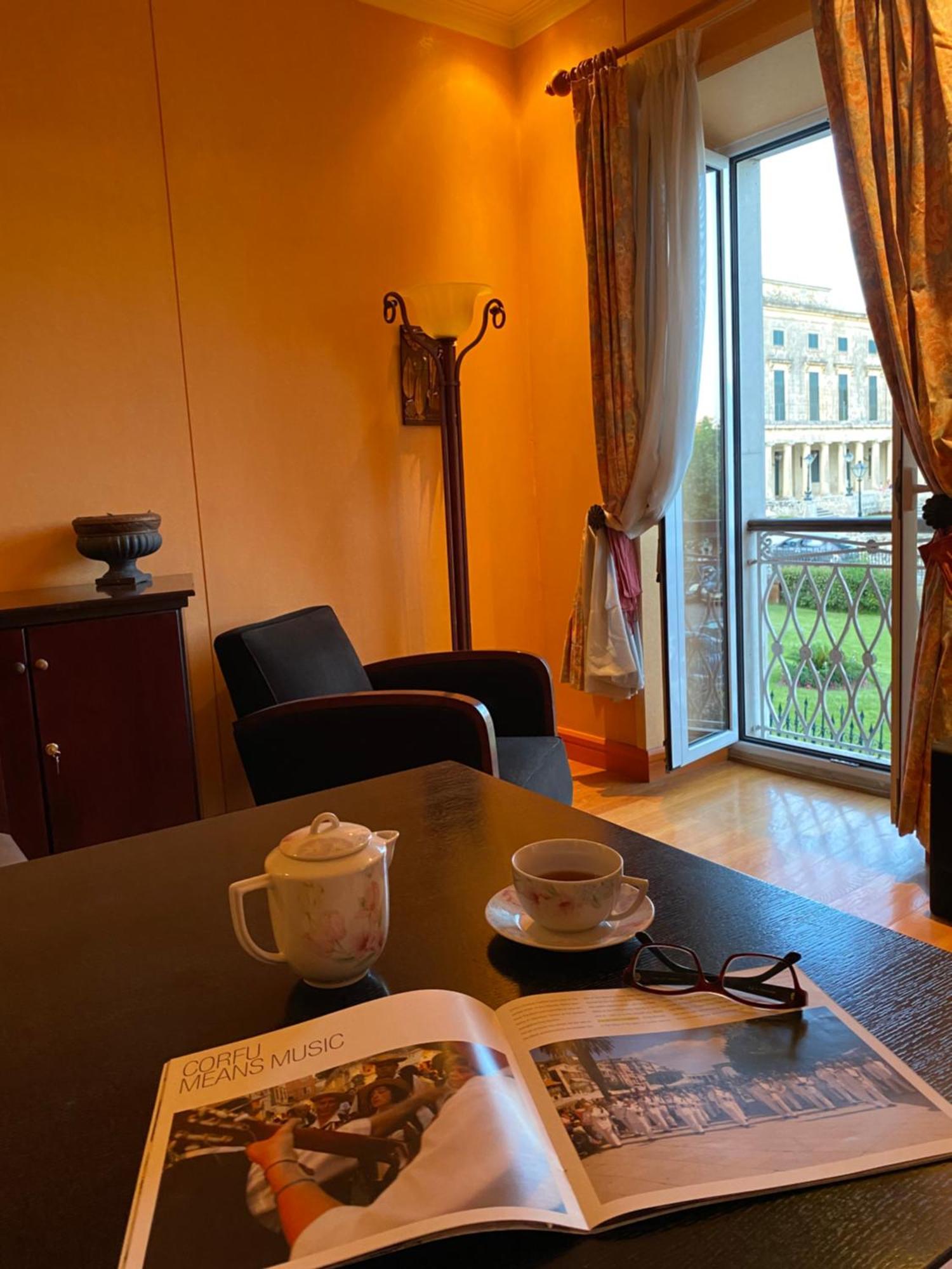Palazzo Luxury Suite - View To Liston Square & Old Fortress Of Corfu Old Town Экстерьер фото