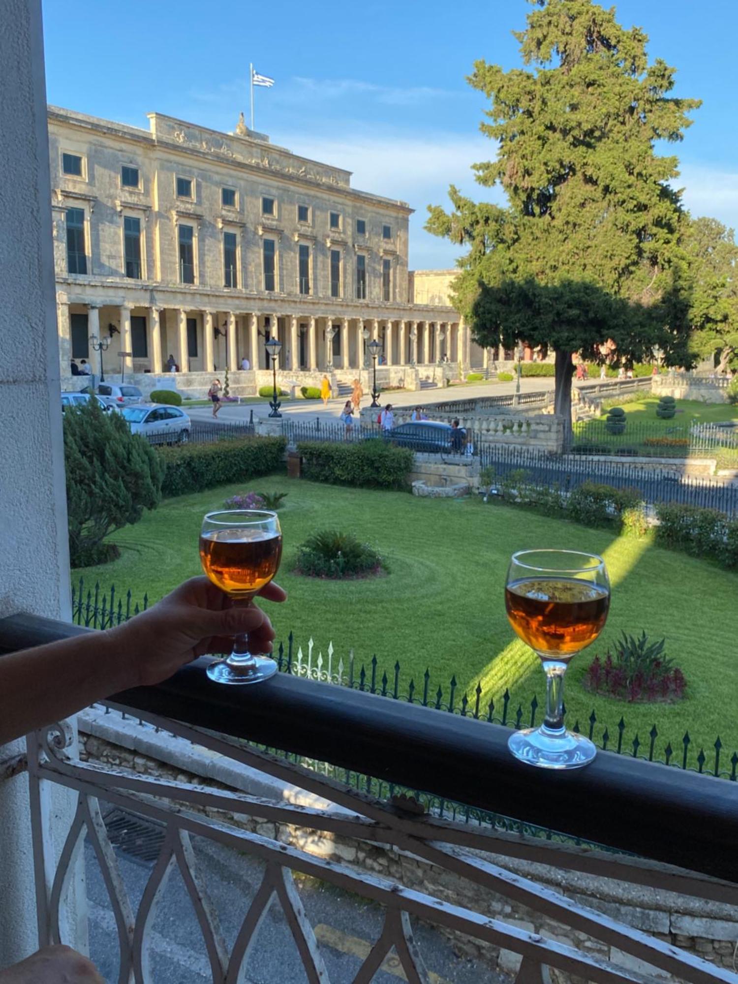 Palazzo Luxury Suite - View To Liston Square & Old Fortress Of Corfu Old Town Экстерьер фото